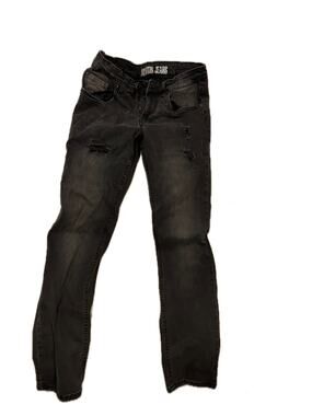 Solutus premium stretch Slim  Fit Black Jeans Mens 30x30
